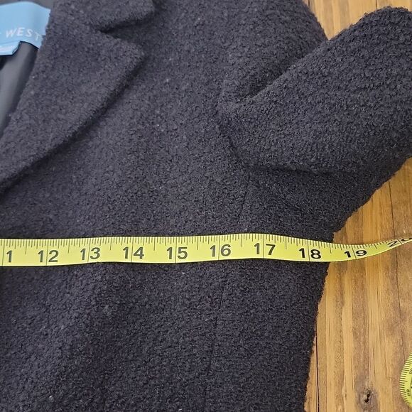 Nine West. Textured Wool Coat. Size 6. EUC - Picture 10 of 11